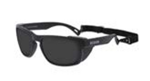 Matte Black frame/Polarized Smoke lenses