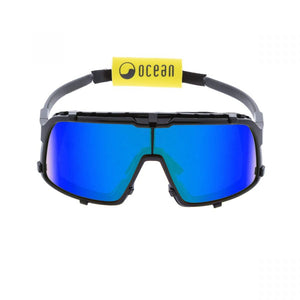 Matte Black frame/Revo Blue Polarized lenses
