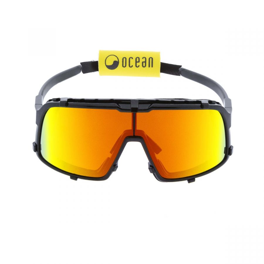 Ocean Leucate Black/Revo Red Mirror