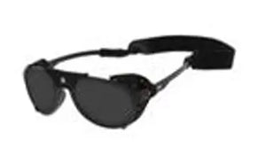 Matte Black frame/Polarized Smoke lenses