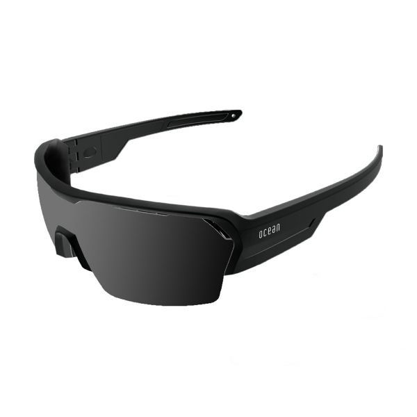 Ocean Race Shiny Black/Polarized Smoke 
