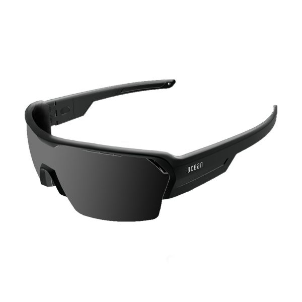 Ocean Race Shiny Black/Smoke Polarized