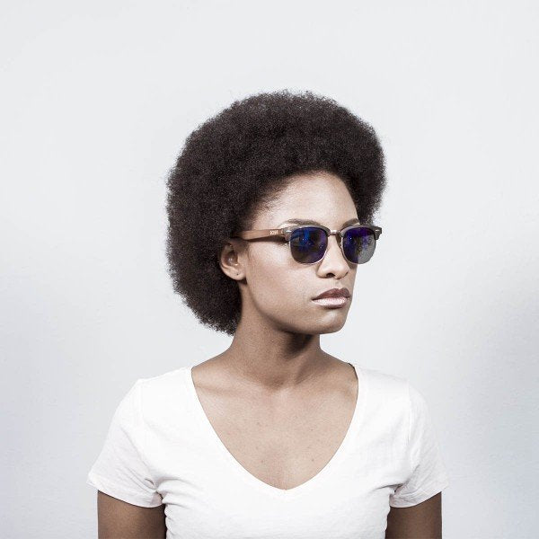 Woman wearing Ocean Remember sunglasses