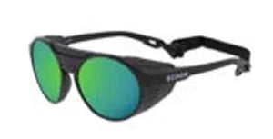 Black frame/Revo Green Polarized lenses