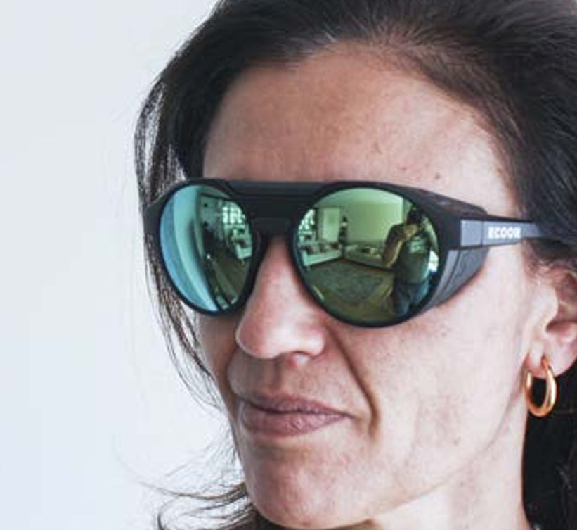 Person wearing Ocean Rodas sunglasses