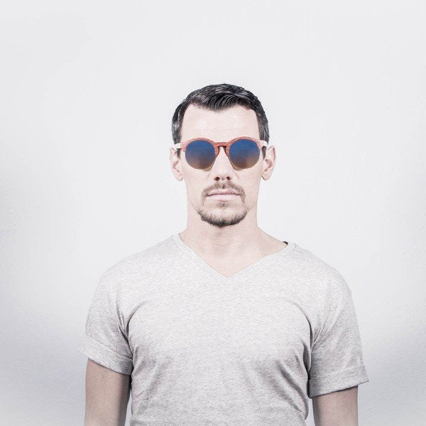 Man wearing Ocean Sotavento sunglasses