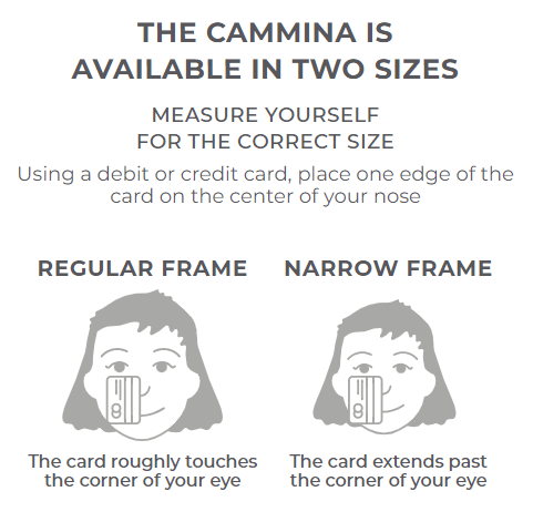 Sizing on Ombraz Cammina