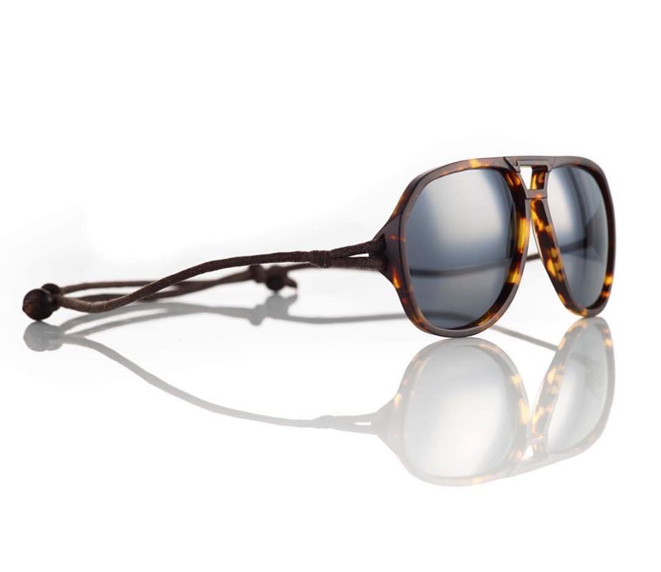 Ombraz Armless sunglasses Matte Tortoise