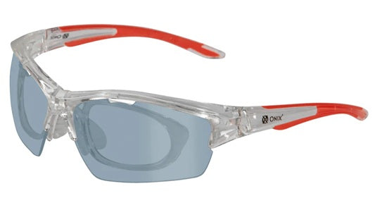 Onix Owl Clear-Orange/Blue lens with insert