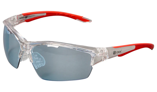 Onix Owl Clear-Orange/Blue lens