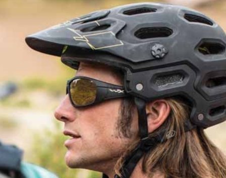 Person wearing Wiley-X Boss sunglasses