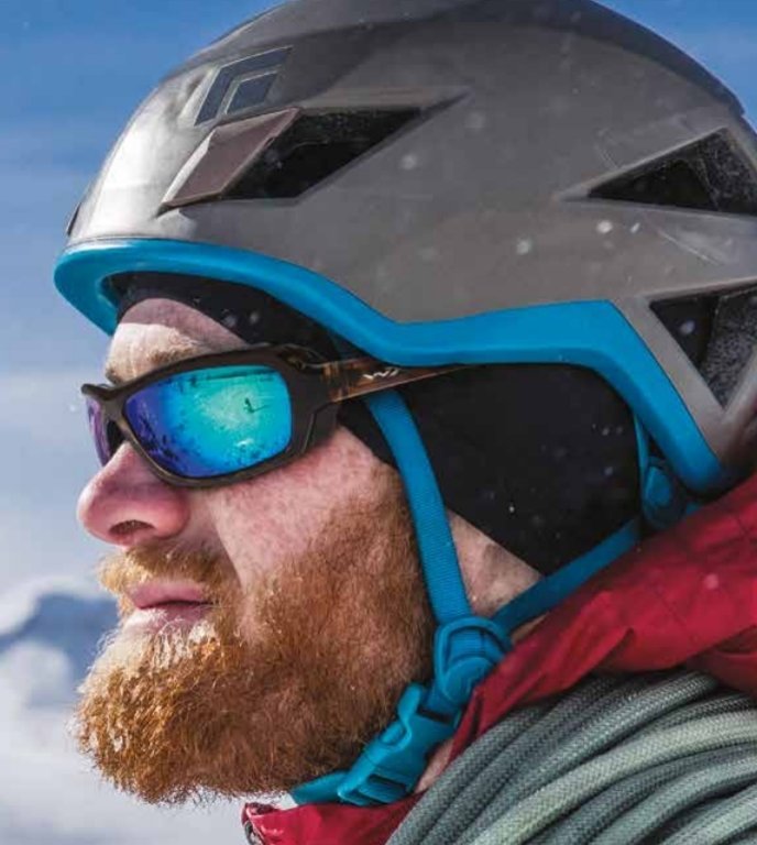 Person wearing Wiley-X Sleek sunglasses