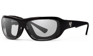 Glossy Black Fade Frame with Sharpview Clear lenses