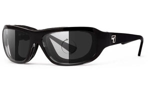 Gloss Black Fade Frame with Photochromic DarkShift lenses
