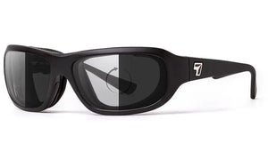 Matte Black Frame with Photochromic DarkShift lenses