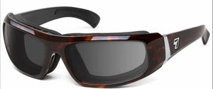 Tortoise frame with Polarized Sharpview Gray lenses