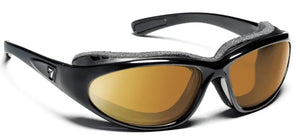 Glossy Black Frame with Sharpview Copper PC lenses