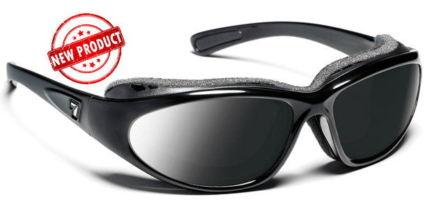 7Eye by Panoptx Bora Glossy Black/Dark Shift Sunglasses