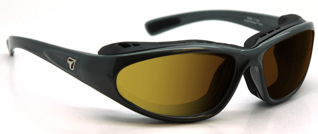 7Eye by Panoptx Bora Charcoal/Polarized Copper Sunglasses