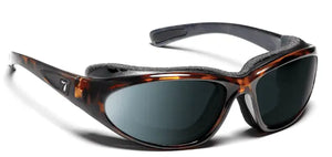 Dark Tortoise Frame with Polarized Sharpview Gray lenses