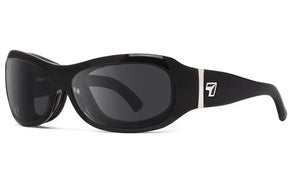 Glossy Black frame with Polarized Sharpview Gray PC lenses