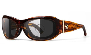 Sunset Tortoise frame with Photochromic DarkShift lenses