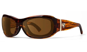 Sunset Tortoise frame with Polarized Sharpview Copper PC lenses