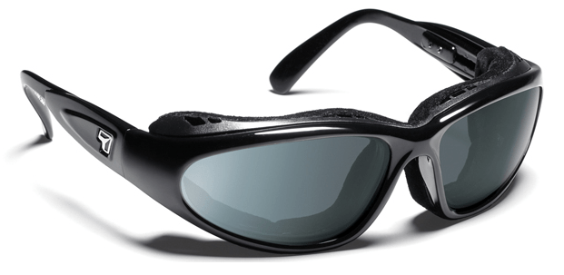 7Eye by Panoptx Cape Glossy Black/24: Eclypse Sunglasses