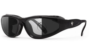 Gloss Black Frame with Photochromic DarkShift lenses