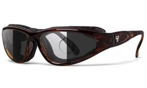 Dark Tortoise Frame with Photochromic DarkShift lenses