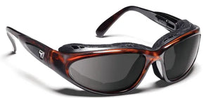 Dark Tortoise frame with Sharpview Gray lenses