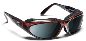 Dark Tortoise Frame with Polarized Sharpview Gray PC lenses