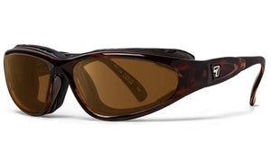 Dark Tortoise Frame with Polarized Sharpview Copper PC lenses