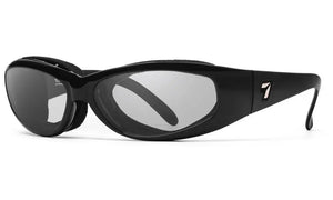 Glossy Black frame with Sharpview Clear PC lenses