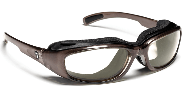 7Eye by Panoptx Dark Brown/Sharpview Clear Sunglasses