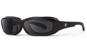 Matte Black Frame with Polarized Sharpview Gray Lenses