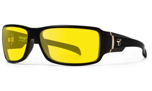 Black Carbon with Sharpview Yellow lenses