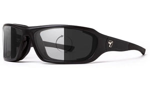 Matte Black Frame with Photochromic DarkShift lenses