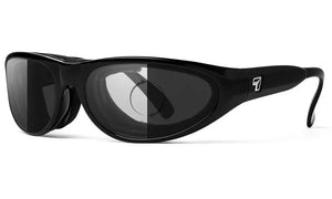 Gloss Black frame with Photochromic DarkShift lenses