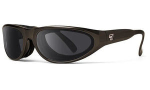 Charcoal frame with Polarized Sharpview Gray PC lenses