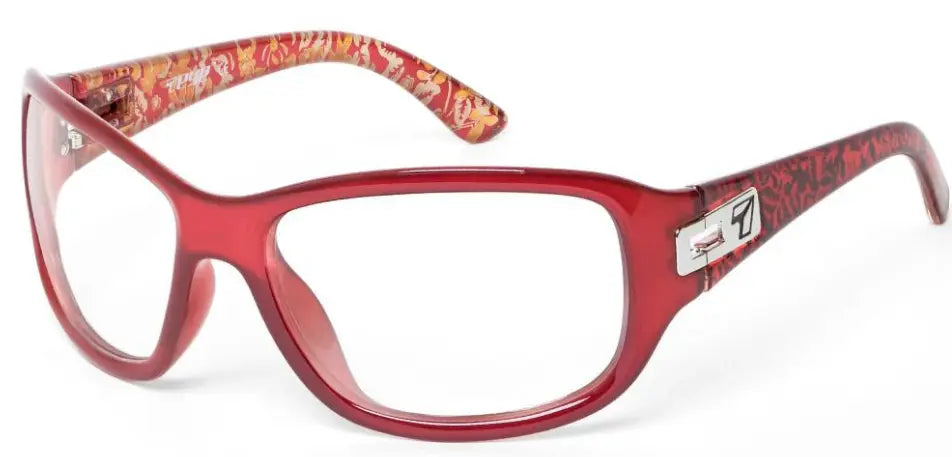 7Eye by Panoptx Emma frame in ruby red