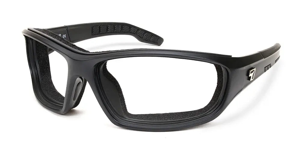7Eye by Panoptx Howling sunglasses in black with clear lenses