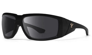 Glossy Black frame with Polarized Sharpview Gray PC lenses
