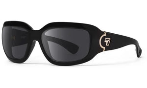 Glossy Black frame with Polarized Sharpview Gray PC lenses