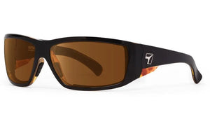 Black Tortoise frame with Sharpview Copper PC lenses