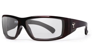 Mahogany frame with Sharpview Clear lenses