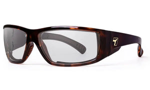 Dark Tortoise frame with Sharpview Clear PC lenses