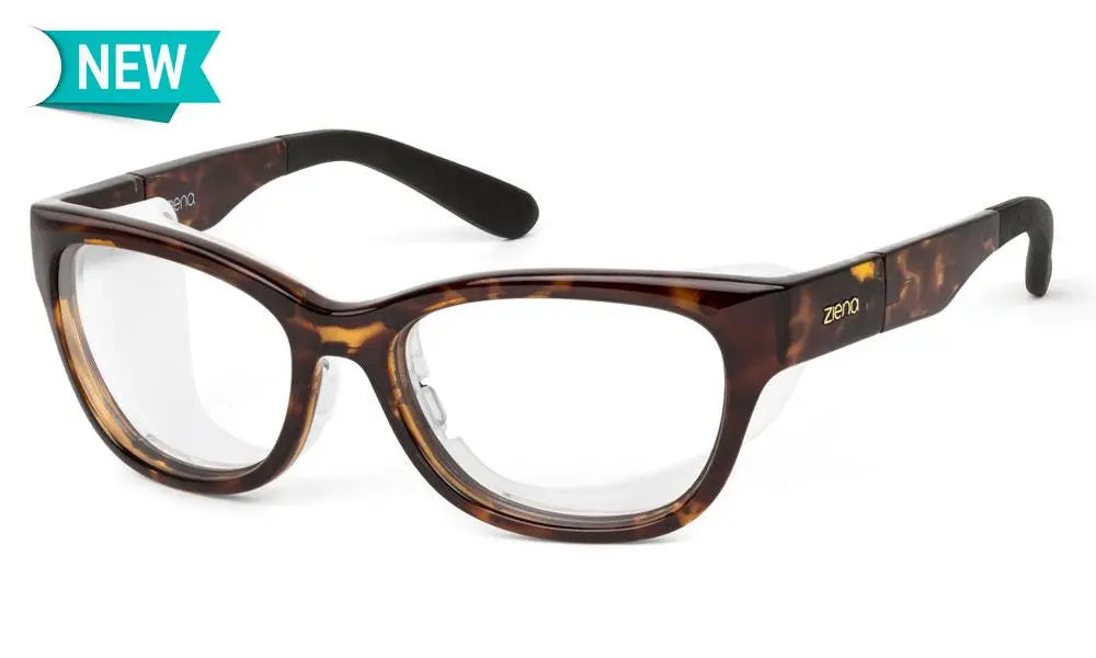 7Eye by Panoptx Ziena Marina Tortoise/Sharpview Clear lenses