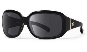 Glossy Black frame with Polarized Sharpview Gray PC lenses