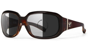 Crystal Chocolate frame with Photochromic DarkShift lenses